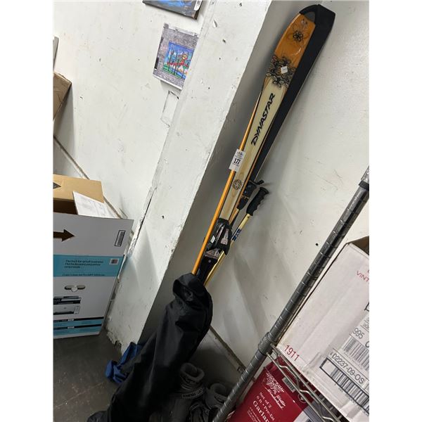 Dinastar  70"  Snow Skies w/Poles/Boots