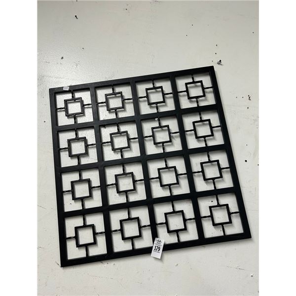 Black Metal Wall Art