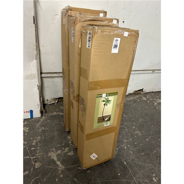 3-LED  5'  Lighted Palm Tree - 3 X $