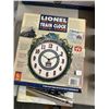 Image 4 : Bocman Asst. Trains w/Budweiser/Lionel Train Clock