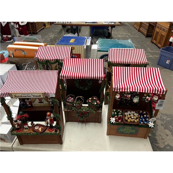 5-German Market Style Holiday Booth - 5 X $