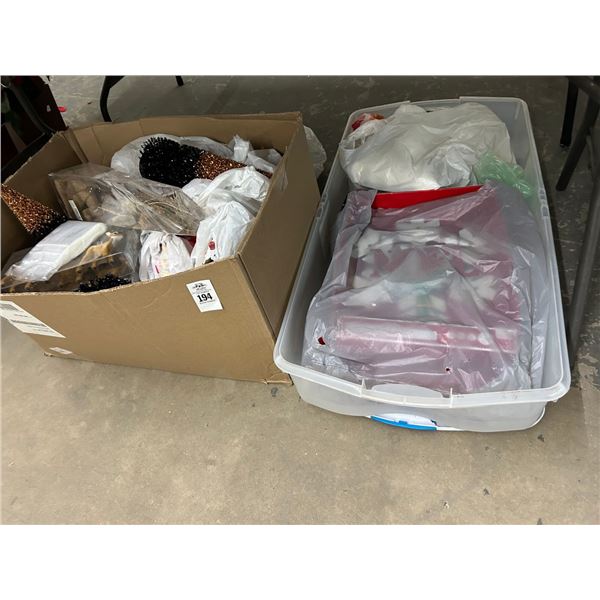 Asst. Holiday Décor - 2 Bins