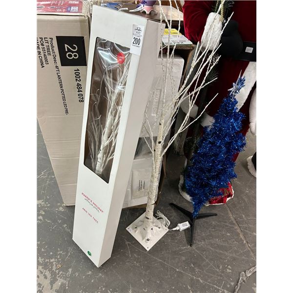 Lighted Holiday Trees - 4