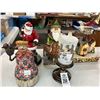 Image 2 : Santa/Snowman Holiday Décor - 5 Pc.