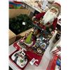 Image 1 : Asst. Christmas Animated Décor, 2' Santa at Worktable