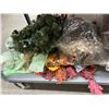 Image 4 : Large Lot of Silk Floral Holiday Décor