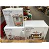 Image 1 : 3-Dept. 56 Snow Village Collector Houses - 3 X $