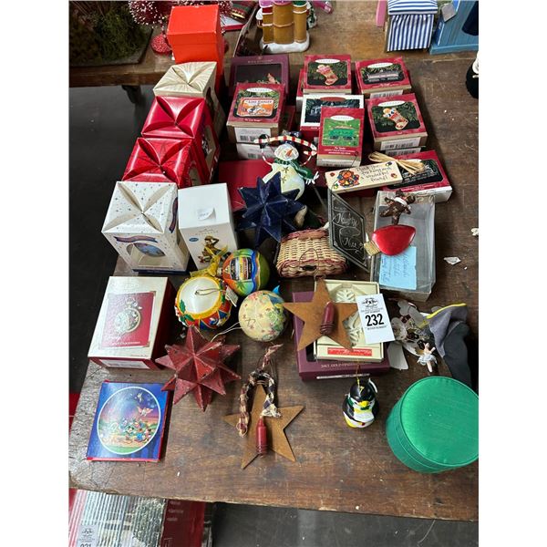 Hallmark/Asst. Ornaments and Décor