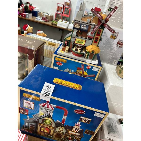 2-Lemax Windmill, Popping Tower House - 2 X $
