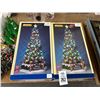 Image 1 : 2-Lemax Christmas Tree Décor - 2 X $