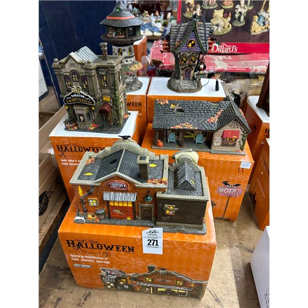 5-Dept. 56 Halloween Collector Houses - 5 X $