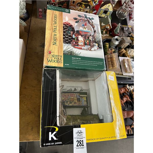 Lionel/Barnum Bailey Décor Accessories, North Pole Woods