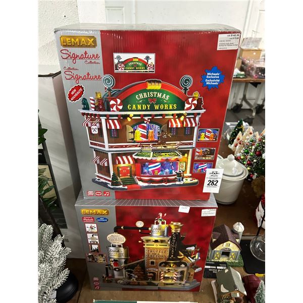 2-Lemax Collector Houses - 2 X $