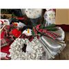 Image 2 : Snowman Wreath, Holiday Décor