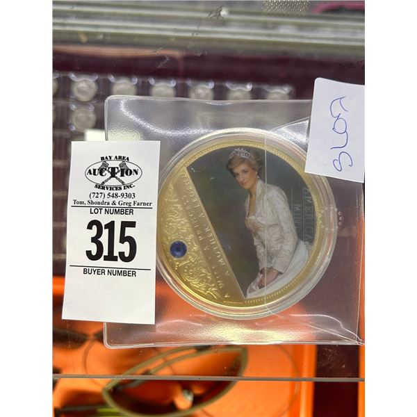 Princess Di Collector Medallion