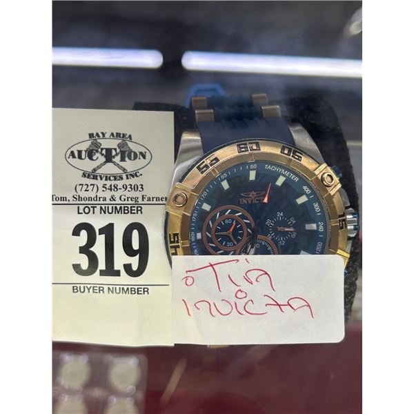 Invicta Large Navy Watch