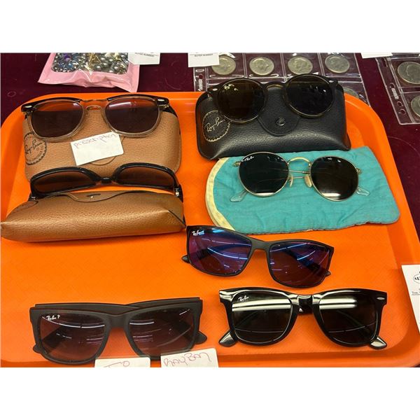 7-Ray Ban Sunglasses - 7 X $