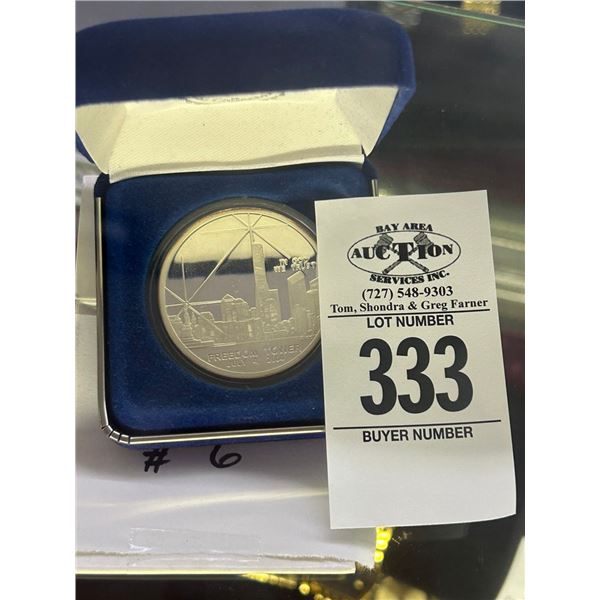 Freedom Tower $1 Coin Made From Twin Towers