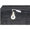Image 2 : 14K YG Sapphire/Diamond Enhancer Pendant w/One Pear Mixed Cut Sapphire and 18