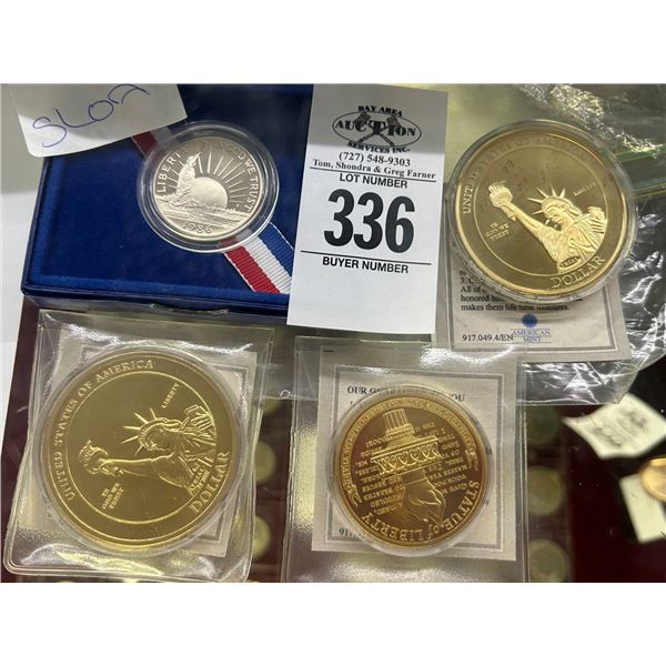 Statue Liberty/Other Collector Medallion w/COA's - 4