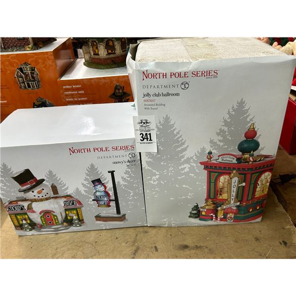 2-Dept. 56 Northpole Houses - 2 X $