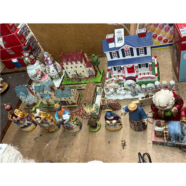Hartwood Creek Houses, Wisemen Figurines, Holiday Décor