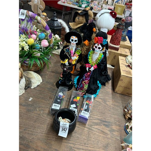Day of The Dead, Halloween Décor Figurines