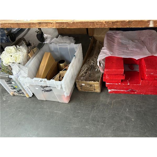 Asst. Holiday Décor, Lettering