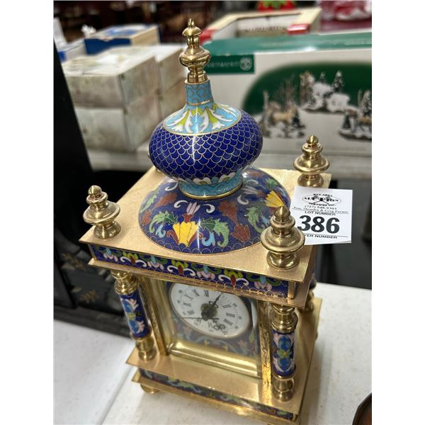 Ornate Indonesian Mantle Clock