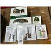 Image 1 : 6-Dept. 56 Collector Figurines - 6 X $