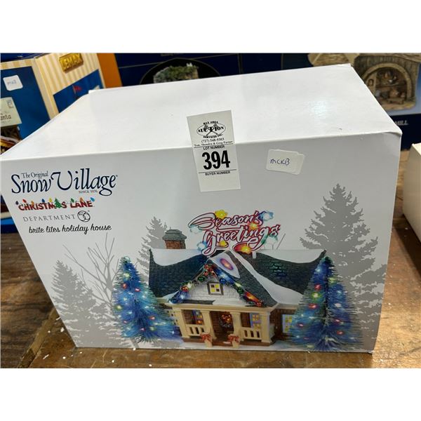 Dept. 56 Snow Village House