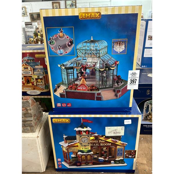 2-Lemax Collector Houses - 2 X $