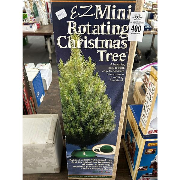 Mini Rotating Christmas Tree