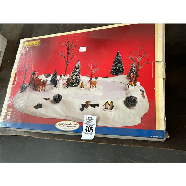 Lemax Here Comes Santa Claus Table Accent