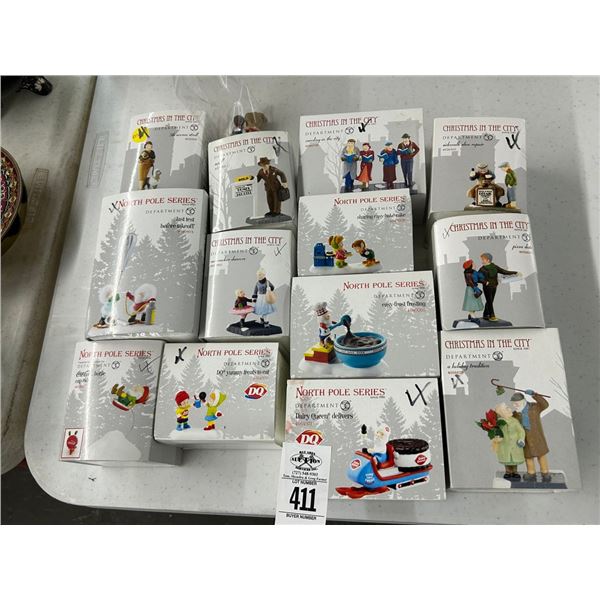 13-Dept. 56 Figurines - 13 X $