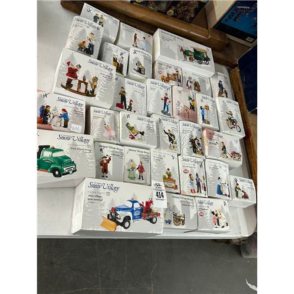 31-Dept. 56 Collector Figurines - 31 X $