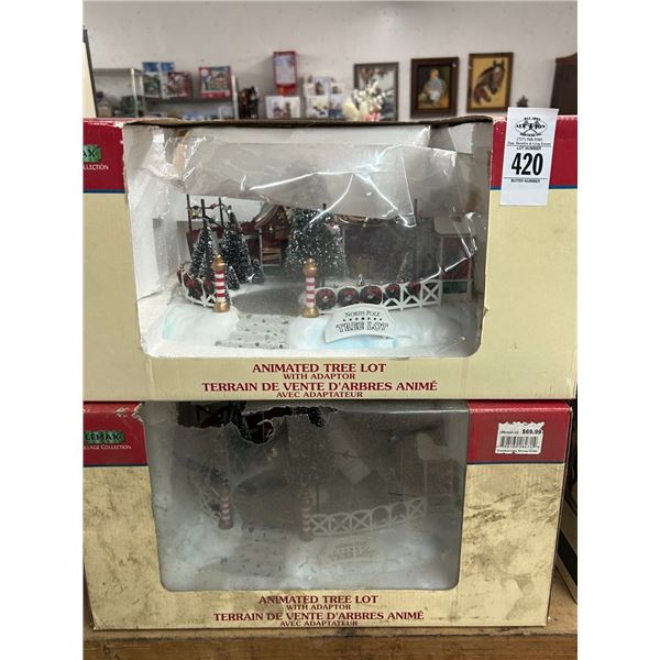 2-Animated Tree Lot - 2 X $