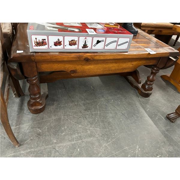 Oak Drop Leaf Coffee Table