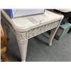 Image 1 : Faux Marble End Table