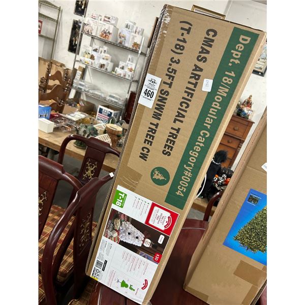 3.4'  Prelit Snowman Tree