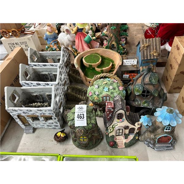 Garden House Collectibles - ALL - Rod Iron Black Fence