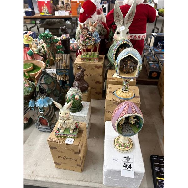 8-Jim Shore Easter Figurines - 8 X $