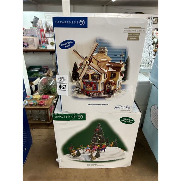 2-Dept. 56 Snow Houses - 2 X $