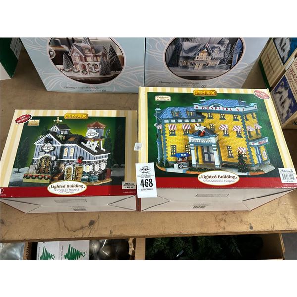 2-Lemax Collector Houses - 2 X $