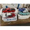 Image 1 : 4-Die Cast Collector Cars - 4 X $