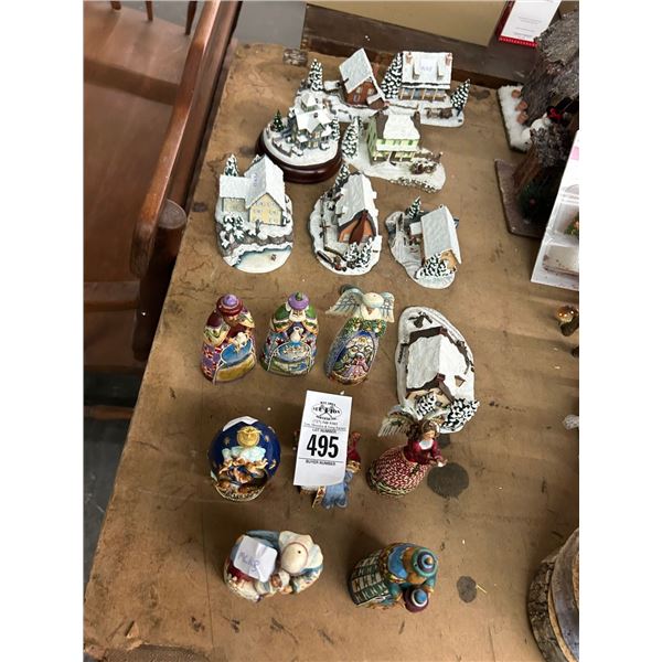 Currier & Ives Miniature Houses, Jim Shore Figurines