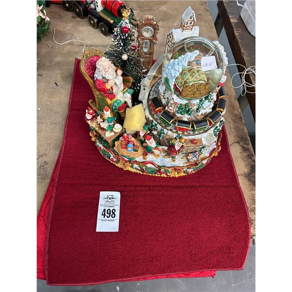 Santa Snowglobe Décor, Placemats
