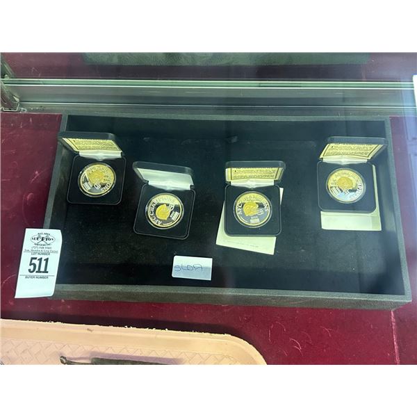 Collector Sports Team Medallions w/COA's - 4