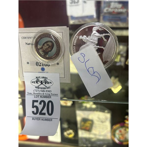 Collector Medallions w/COA's