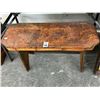 Image 1 : Antique Mahogany Bench